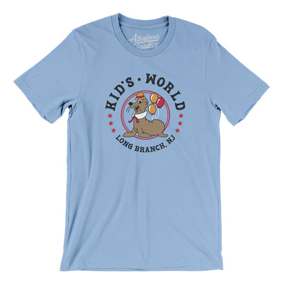Kid’s World Men/Unisex T-Shirt-Baby Blue-Allegiant Goods Co. Vintage Sports Apparel