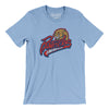 Louisville Panthers Men/Unisex T-Shirt-Baby Blue-Allegiant Goods Co. Vintage Sports Apparel
