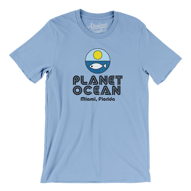 Planet Ocean Museum Men/Unisex T-Shirt-Allegiant Goods Co. Vintage Sports Apparel
