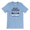 Rocky Mountains National Park Men/Unisex T-Shirt-Baby Blue-Allegiant Goods Co. Vintage Sports Apparel
