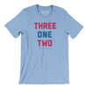 Chicago 312 Men/Unisex T-Shirt-Baby Blue-Allegiant Goods Co. Vintage Sports Apparel