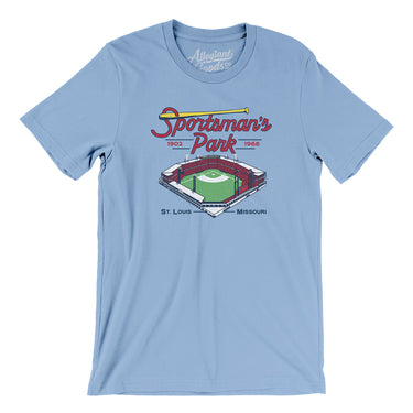 Sportsmans Park St. Louis Men/Unisex T-Shirt-Allegiant Goods Co. Vintage Sports Apparel