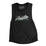 Austin Retro Women's Flowey Scoopneck Muscle Tank-Allegiant Goods Co. Vintage Sports Apparel