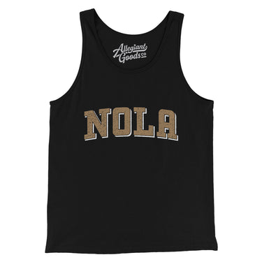 Nola Varsity Men/Unisex Tank Top-Allegiant Goods Co. Vintage Sports Apparel