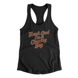 Thank God I’m A Country Boy Women's Racerback Tank-Allegiant Goods Co. Vintage Sports Apparel