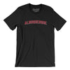 Albuquerque Varsity Men/Unisex T-Shirt-Black-Allegiant Goods Co. Vintage Sports Apparel