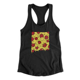 New Mexico Pizza State Women's Racerback Tank-Allegiant Goods Co. Vintage Sports Apparel
