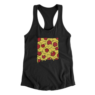 New Mexico Pizza State Women's Racerback Tank-Allegiant Goods Co. Vintage Sports Apparel