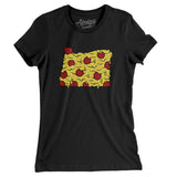 Oregon Pizza State Women's T-Shirt-Allegiant Goods Co. Vintage Sports Apparel