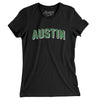 Austin Varsity Women's T-Shirt-Black-Allegiant Goods Co. Vintage Sports Apparel