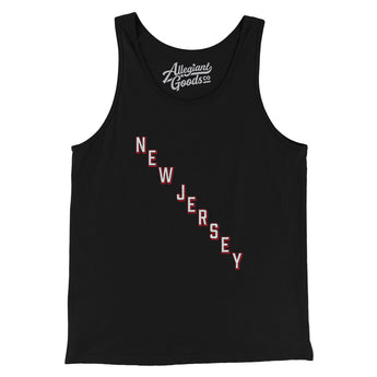New Jersey Hockey Jersey Men/Unisex Tank Top-Allegiant Goods Co. Vintage Sports Apparel