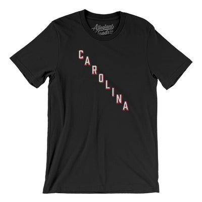 Carolina Hockey Jersey Men/Unisex T-Shirt-Black-Allegiant Goods Co. Vintage Sports Apparel