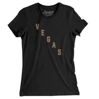 Vegas Hockey Jersey Women's T-Shirt-Allegiant Goods Co. Vintage Sports Apparel