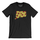 Connecticut Pizza State Men/Unisex T-Shirt-Allegiant Goods Co. Vintage Sports Apparel