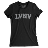 Lvnv Varsity Women's T-Shirt-Allegiant Goods Co. Vintage Sports Apparel