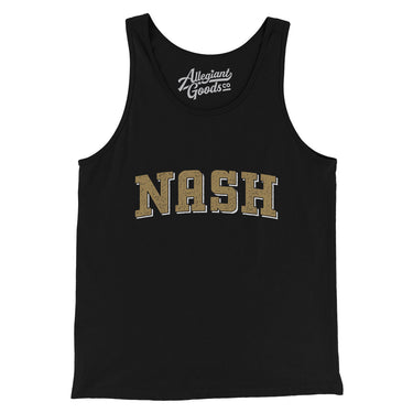 Nash Varsity Men/Unisex Tank Top-Allegiant Goods Co. Vintage Sports Apparel
