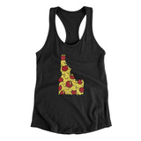 Idaho Pizza State Women's Racerback Tank-Allegiant Goods Co. Vintage Sports Apparel