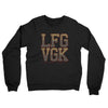 Lfg Vgk Midweight French Terry Crewneck Sweatshirt-Black-Allegiant Goods Co. Vintage Sports Apparel