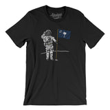South Carolina Flag Moonman Men/Unisex T-Shirt-Allegiant Goods Co. Vintage Sports Apparel