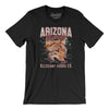 Arizona Hockey Throwback Mascot Men/Unisex T-Shirt-Black-Allegiant Goods Co. Vintage Sports Apparel