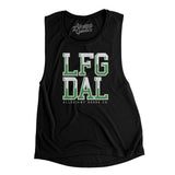 Lfg Dal Women's Flowey Scoopneck Muscle Tank-Allegiant Goods Co. Vintage Sports Apparel