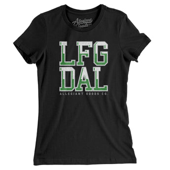 Lfg Dal Women's T-Shirt-Allegiant Goods Co. Vintage Sports Apparel