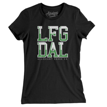 Lfg Dal Women's T-Shirt-Allegiant Goods Co. Vintage Sports Apparel