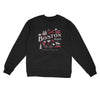 Boston Things Midweight Crewneck Sweatshirt-Black-Allegiant Goods Co. Vintage Sports Apparel