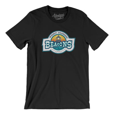 Port Huron Beacons Hockey Men/Unisex T-Shirt-Black-Allegiant Goods Co. Vintage Sports Apparel