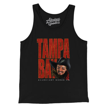 Tampa Bay Retro Mascot Men/Unisex Tank Top-Allegiant Goods Co. Vintage Sports Apparel