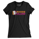 Rhode Island Coffee Women's T-Shirt-Allegiant Goods Co. Vintage Sports Apparel