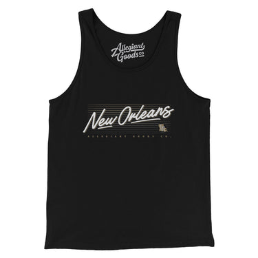 New Orleans Retro Men/Unisex Tank Top-Allegiant Goods Co. Vintage Sports Apparel