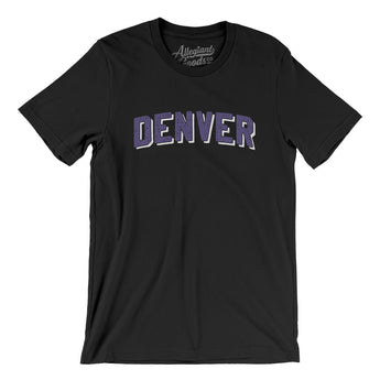 Denver Varsity Men/Unisex T-Shirt-Allegiant Goods Co. Vintage Sports Apparel