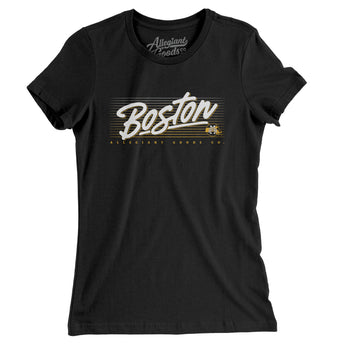 Boston Retro Women's T-Shirt-Allegiant Goods Co. Vintage Sports Apparel