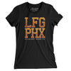 Lfg Phx Women's T-Shirt-Black-Allegiant Goods Co. Vintage Sports Apparel