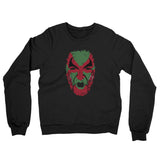 David Puddy Devil Face Paint Midweight French Terry Crewneck Sweatshirt-Allegiant Goods Co. Vintage Sports Apparel