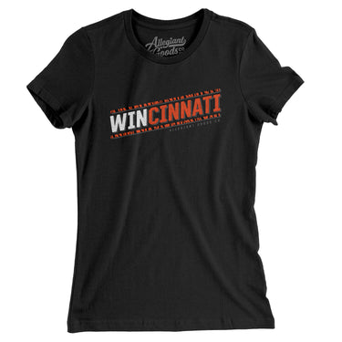 Wincinnati Women's T-Shirt-Allegiant Goods Co. Vintage Sports Apparel