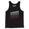 Athens Vintage Repeat Men/Unisex Tank Top-Black-Allegiant Goods Co. Vintage Sports Apparel