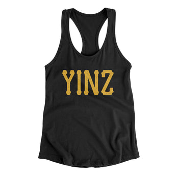 Yinz Baseball Women's Racerback Tank-Allegiant Goods Co. Vintage Sports Apparel