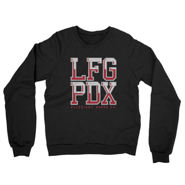 Lfg Pdx Midweight French Terry Crewneck Sweatshirt-Allegiant Goods Co. Vintage Sports Apparel