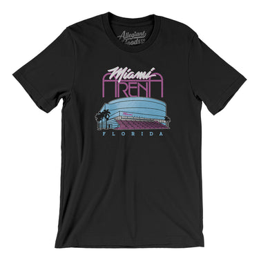 Miami Arena Men/Unisex T-Shirt-Allegiant Goods Co. Vintage Sports Apparel