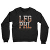 Lfg Phl Midweight French Terry Crewneck Sweatshirt-Black-Allegiant Goods Co. Vintage Sports Apparel