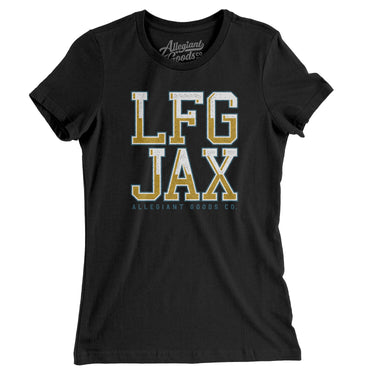 Lfg Jax Women's T-Shirt-Allegiant Goods Co. Vintage Sports Apparel