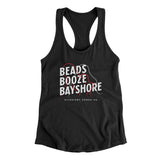 Beads Booze Bayshore Gasparilla Women's Racerback Tank-Allegiant Goods Co. Vintage Sports Apparel