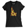 Idaho Pizza State Women's T-Shirt-Black-Allegiant Goods Co. Vintage Sports Apparel