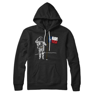 Texas Flag Moonman Hoodie-Allegiant Goods Co. Vintage Sports Apparel