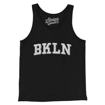 BKLN Varsity Men/Unisex Tank Top-Allegiant Goods Co. Vintage Sports Apparel