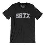 Satx Varsity Men/Unisex T-Shirt-Allegiant Goods Co. Vintage Sports Apparel