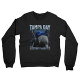 Tampa Bay Hockey Throwback Mascot Midweight French Terry Crewneck Sweatshirt-Allegiant Goods Co. Vintage Sports Apparel
