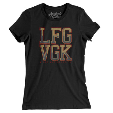 Lfg Vgk Women's T-Shirt-Allegiant Goods Co. Vintage Sports Apparel